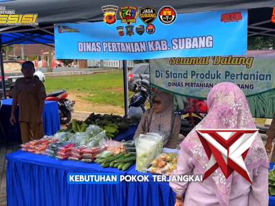 Polres Subang Adakan Pasar Murah