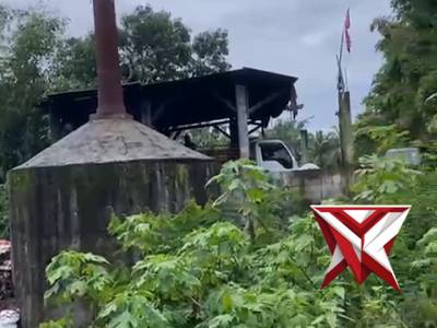 Kontrol tempat pembuangan sampah desa