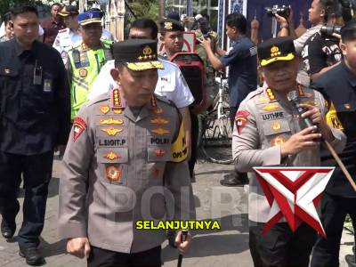 kesiapan Posko Terpadu di Stasiun Surabaya Gubeng - PoliceTube