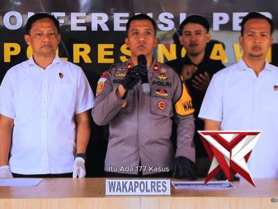 POLRES NGAWI PRESS RILIS UNGKAP KASUS OPS PEKAT SEMERU 2026