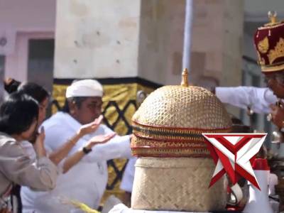 Polda Bali Melaksanakan Upacara Melaspas di Rumah Dinas PJU Polda Bali