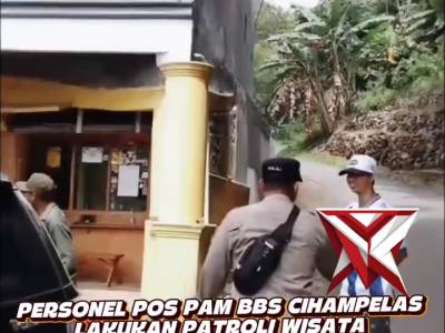 patroli wisata ke Objek Wisata Lembah Curugan Gunung Putri - PoliceTube