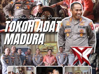 Silaturahmi Kapolresta Pontianak Kekediaman Ketua Ikatan keluarga besar Madura