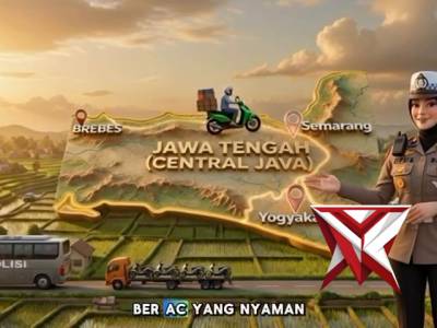 ? Mudik Lebaran makin aman dan nyaman bersama Polda Jawa Tengah ?