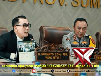 Kapolda Sumsel Laksanakan Lawatan Kerja dan Silaturahmi ke Ketua DPRD Provinsi Sumatera Selatan - PoliceTube