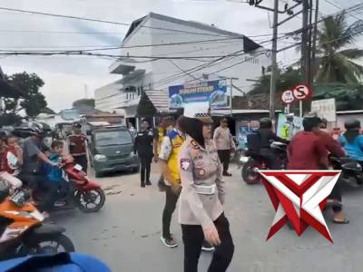 Ratusan Personel Gabungan Tambal Jalan Lintas Sumatera, Polda Sumsel Siapkan Jalur Mudik Lebaran