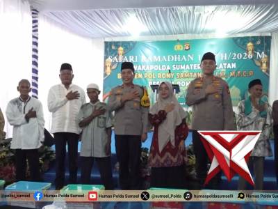 Safari Ramadhan, Wakapolda Sumsel Pererat Silaturahmi dan Salurkan Bansos di Kota Prabumulih