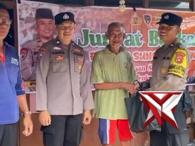 Jumat Berkah Polsek Sungai Lilin