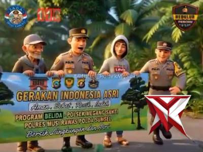 Kegiatan belida asri polres musi rawas