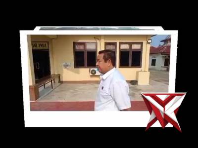 Kegiatan Apel pagi Polsek Seberida Polres Indragiri Hulu