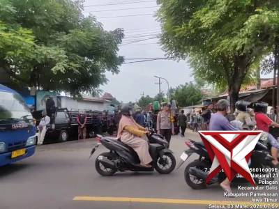 PENGATURAN ARUS LALU LINTAS DI SIMPANG TIGA PASAR HEWAN SAPI KEPPO