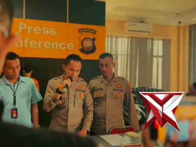 Konferensi Pers Tindak Pidana Pencurian Sepeda Motor dan Kekerasan terhadap anak di bawah Umur