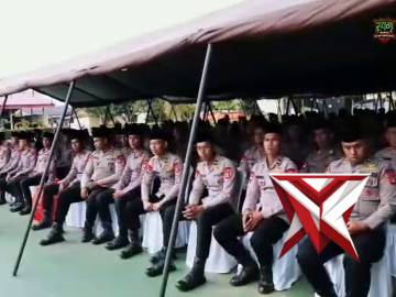 Kapolda Sumsel Puji Dedikasi Brimob: Jaga Kamtibmas hingga Bantu Korban Bencana di Sumatera