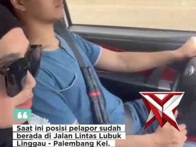PEMUDIK Asal Jambi Tersesat di Muba, Polisi Gerak Cepat Berikan Bantuan Arah