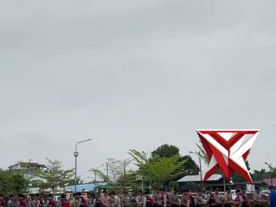 Halal bihalal polres OKI hadir