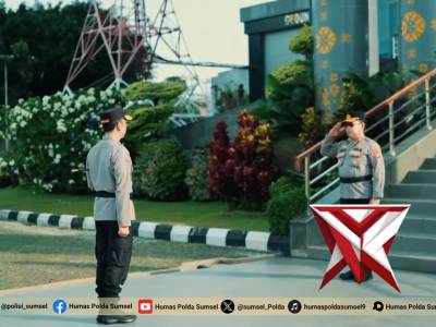 Kapolda Sumsel Irjen Pol. Dr. Sandi Nugroho, S.I.K., S.H., M.Hum Pimpin Upacara Hari Kesadaran Nasio