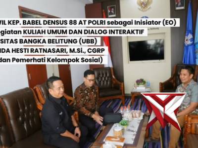 Kampus Jadi Benteng Pencegahan Radikalisme: 310 Peserta Ikuti Kuliah Umum di UBB