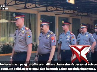 Halal Bihalal Polres Jember