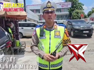 Live report situasi terkini pb swalayan metro, Senin (23/3/2026).