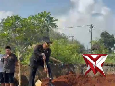 Pemakaman Aiptu Agus Milwanto