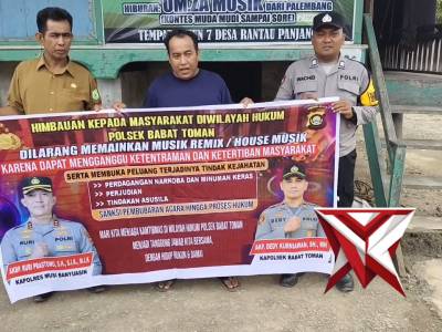 HIMBAUAN KEPADA MASYARAKAT DI WILAYAH HUKUM POLSEK BABAT TOMAN