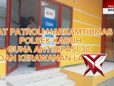 Patroli harkamtibmas polsek kabuh