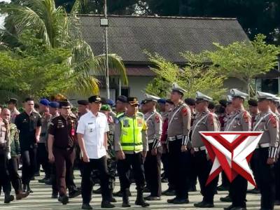 POLRES OKI HADIR
Hari ini resmi menggelar Apel Gelar Pasukan