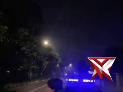 Personel Unit Turjawali Sat Samapta Polres Cimahi melaksanakan Patroli antisipasi Curas, Curat & Cur