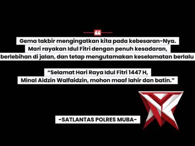 SELAMAT HARI RAYA IDUL FITRI TAHUN  2026
