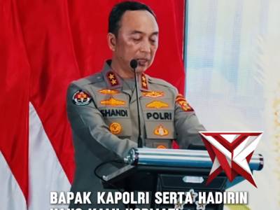 Kapolri Pimpin Tanam Raya Jagung Kuartal I 2026 di Ogan Ilir