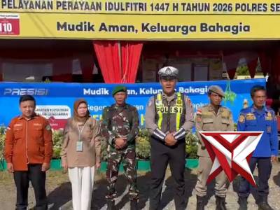 Live report personil pos terpadu simpang 6