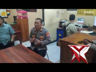 Kapolsek Tarokan melaksanakan kegiatan rapat koordinasi (rakor) Jaranan