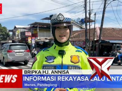 Rekayasa arus lalu lintas di wilkum polres pandeglang