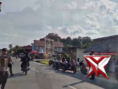 PENGAMANAN PASAR RAMADHAN POLSEK DAIK LINGGA - PoliceTube