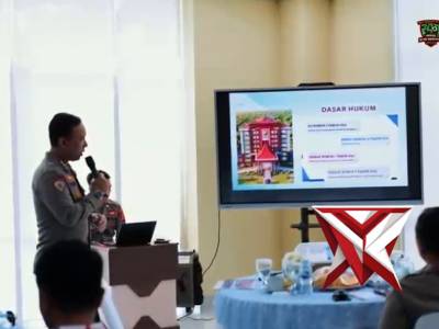 Kapolda Sumatera Selatan, Irjen Pol Dr. Sandi Nugroho, memimpin kegiatan Coffee Morning sekaligus