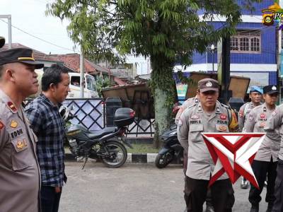 Gerakan Indonesia ASRI (Aman, Sehat, Resik dan Indah) Polsek Lawang Kidul Polres Muara Enim - PoliceTube