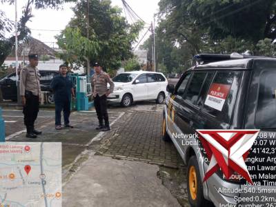 Unit Sabhara Polsek Lawang Laksanakan Kegiatan Rutin Patroli Dialogis siang Hari di Daerah Lawang