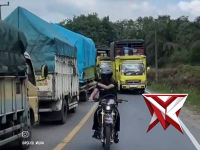 Pelayanan Humanis Polisi di Jalintim, Kemacetan Terurai dan Pemudik Apresiatif