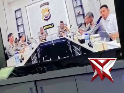 ZOOM ANEV GKTM POLDA BENGKULU  DAN POLRES  JAJARAN
