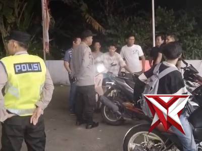 Kegiatan Positif Kepolisian Polres OKI menjaga Kamtibmas di wilayah Kab.OKI