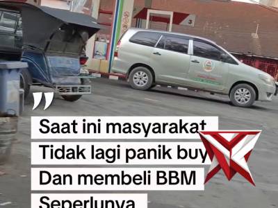 Sore ini terpantau salah satu SPBU di Kota Sibolga tidak ada antrian dan kembali normal - PoliceTube