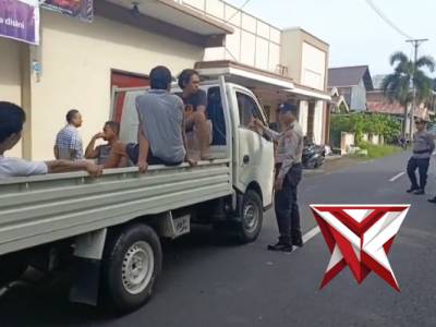 Polsek Siau Barat gelar kegiatan rutin yang ditingkatkan (KRYD) - PoliceTube