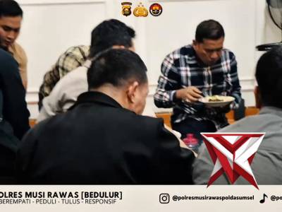 Silaturahmi Kapolres dan pju polres Musi Rawas