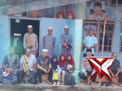 KAPOLSEK PAMPANGAN BERSAMA FORKOMPICAM KEC.PAMPANGAN MELAKSANAKAN GIAT SAFARI RAMADHAN DI DESA PULAU