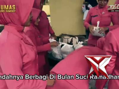 Polsek Rubaru Berbagi Takjil