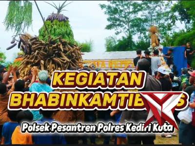 KEGIATAN BHABINKAMTIBMAS POLSEK PESANTREN POLRES KEDIRI KOTA