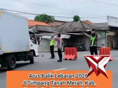 Anggota DPRD Kab. Bangkalan Mengapresiasi Kinerja Korlantas Polri Di Arus Mudik 2026 - PoliceTube