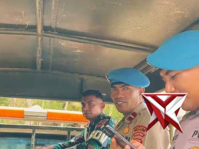 Patroli gabungan tempat wisata polres maluku barat daya