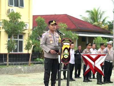 HALAL BIHALAL, Keluarga Besar Polres OKI HADIR