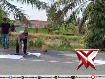 Gerakan Indonesia Asri (Aman,Sehat,Resik,Indah) Belida Polres OKU Timur.